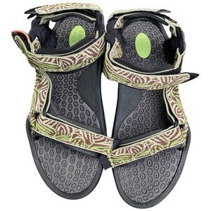 Teva S/N 6800 Size 9 Multicolor Nylon Tribal Ankle Strap Hiking Outdoor Sandals